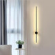 Modern Dimmable Black Aluminum LED Wall Lamp Modern Dimmable Black Aluminum LED Wall Lamp