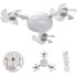 Modern drone-style ceiling fan 