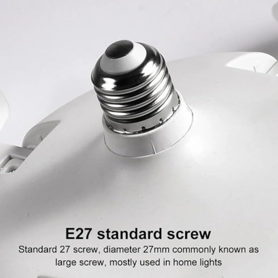 Modern drone-style ceiling fan 