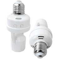 Motion Sensor Light Socket Smart Screw in Light Bulb Motion Sensor Light Socket Smart Screw in Light Bulb
