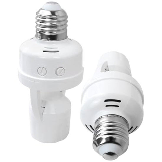 Motion Sensor Light Socket Smart Screw in Light Bulb Motion Sensor Light Socket Smart Screw in Light Bulb