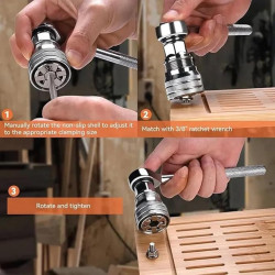 Multi-function Universal Socket Wrench Tool Multi-function Universal Socket Wrench Tool