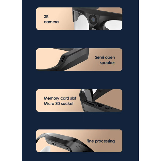 Multi-functional Smart Camera Glasses Multi-functional Smart Camera Glasses