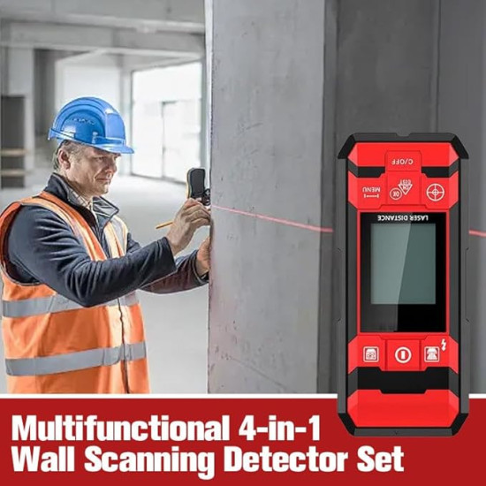 Multifunctional 4-in-1 Wall Scanning Detector Multifunctional 4-in-1 Wall Scanning Detector
