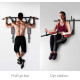 Multifunctional Wall Mounted Pull Up Bar Chin Up bar Dip Station for Indoor Home Gym Workout Multifunctional Wall Mounted Pull Up Bar Chin Up bar Dip Station for Indoor Home Gym Workout