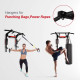 Multifunctional Wall Mounted Pull Up Bar Chin Up bar Dip Station for Indoor Home Gym Workout Multifunctional Wall Mounted Pull Up Bar Chin Up bar Dip Station for Indoor Home Gym Workout