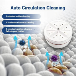 Turbo Portable Mini Washing Motor