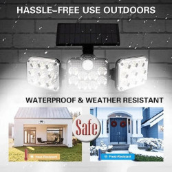 Wireless Solar Remote Control Outdoor Lights Wireless Solar Remote Control Outdoor Lights
