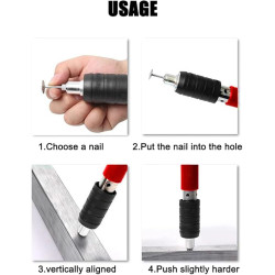 Nail Gun Set with 100 nails