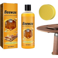 Natural Beeswax Wood Polish & Cleaner Spray 100ml – Restores, Cleans & Protects Wooden Furniture