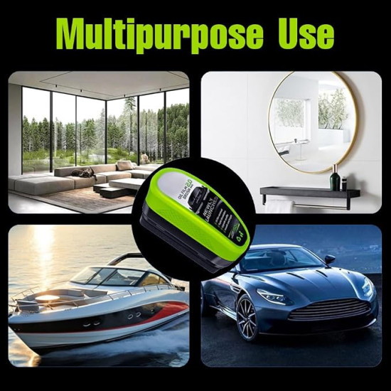 Oil Film Glass Cleaning Brush for Car Windshields – Streak-Free Clear Vision Cleaner