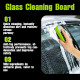 Oil Film Glass Cleaning Brush for Car Windshields – Streak-Free Clear Vision Cleaner
