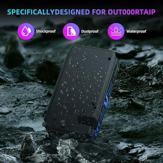 Outdoor Foldable Solar Large Capacity Power Bank