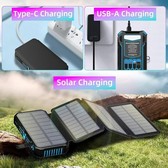 Outdoor Foldable Solar Large Capacity Power Bank