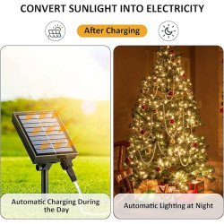 335 Ft Outdoor Solar Fairy Lights