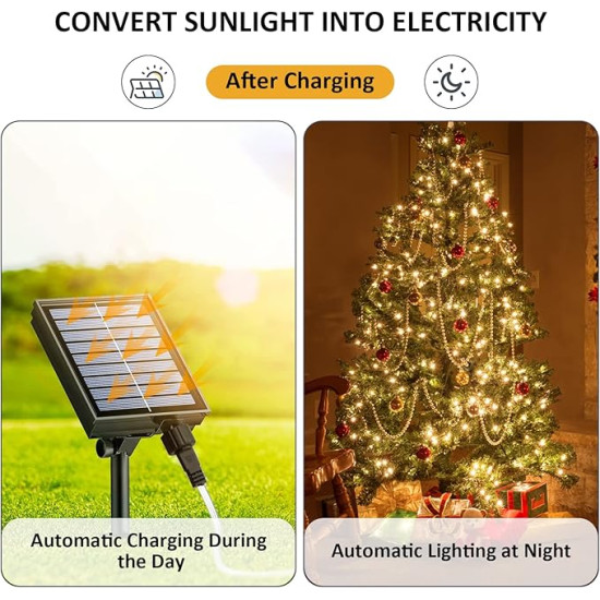 335 Ft Outdoor Solar Fairy Lights 335 Ft Outdoor Solar Fairy Lights