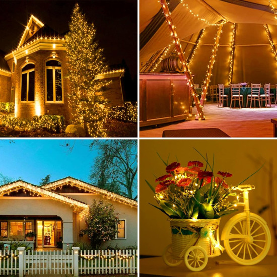 335 Ft Outdoor Solar Fairy Lights 335 Ft Outdoor Solar Fairy Lights
