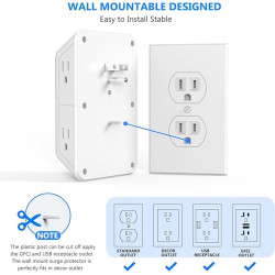 Outlet Extender Surge Protector