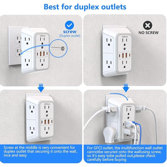 Outlet Extender Surge Protector