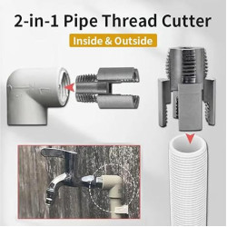 PVC Thread Maker Tool for Electric Drill PVC Thread Maker Tool for Electric Drill
