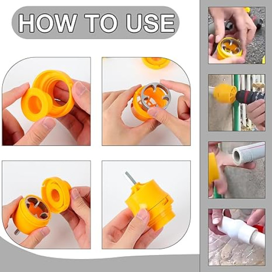 PVC Thread Maker Tool for Electric Drill PVC Thread Maker Tool for Electric Drill