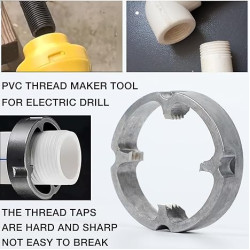 PVC Thread Maker Tool for Electric Drill