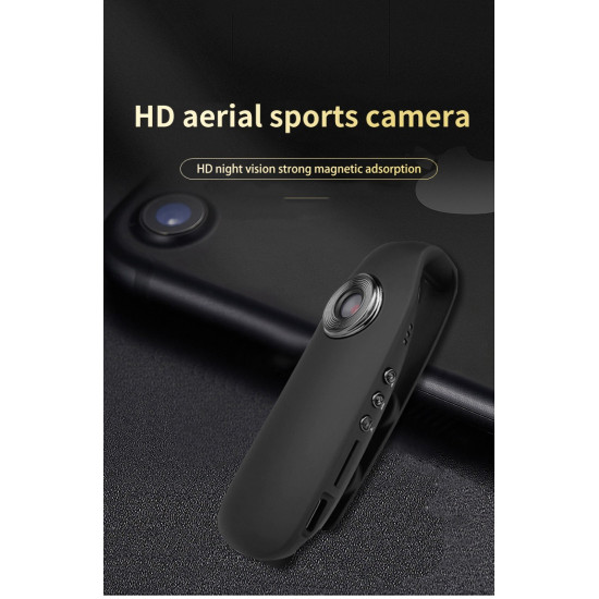 Mini Hidden Body Spy Camera (with 64gb)