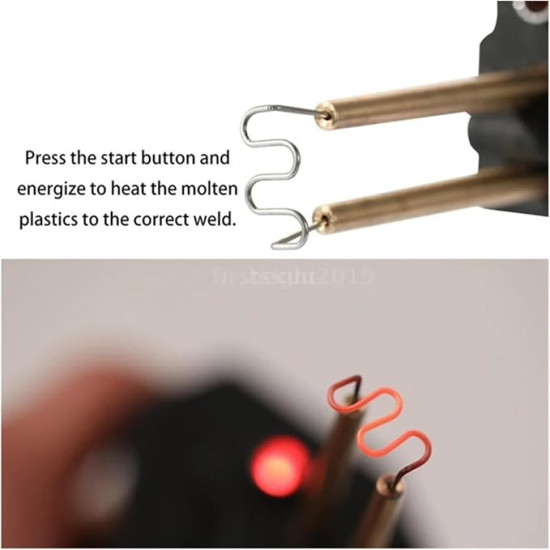 Plastic Welding Machine with Hot Stapler – Plastic Bumper Repair Kit for Car Bumpers, PVC & Plastic Crack Repair