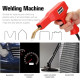 Plastic Welding Machine with Hot Stapler – Plastic Bumper Repair Kit for Car Bumpers, PVC & Plastic Crack Repair