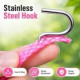 26ft Portable Adjustable Clothesline – Laundry Drying Rope with Hooks for Home, Travel & Camping (2pks)