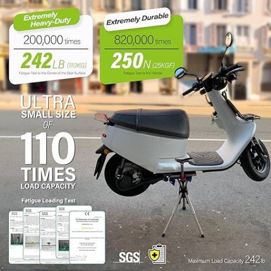 Support When Walking, Comfort When Resting – Foldable Cane Chair for Seniors