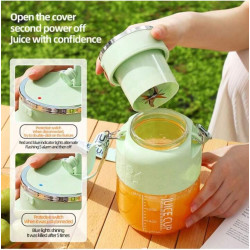 800ml Portable Fresh Fruit Blender Bottle