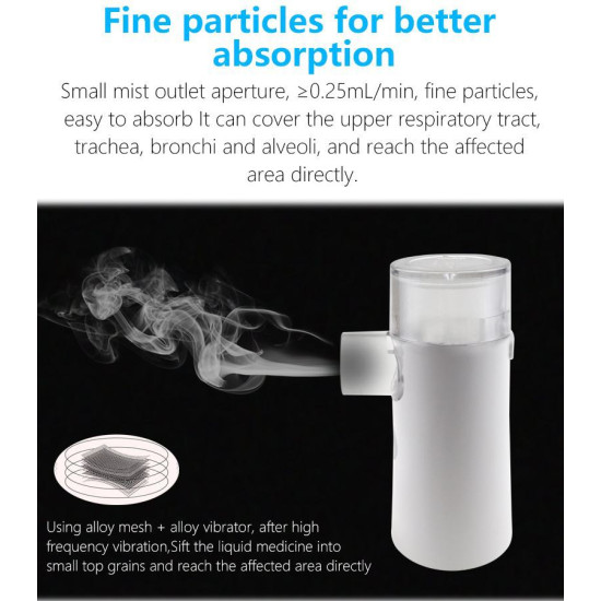 Portable Mini Nebulizer. Portable Mini Nebulizer.