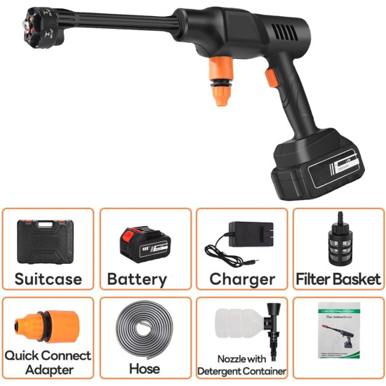 Portable Cordless Pressure Washer 