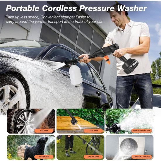 Portable Cordless Pressure Washer Portable Cordless Pressure Washer