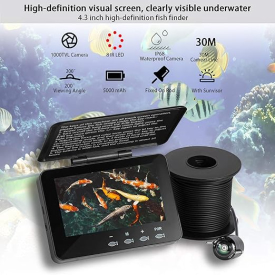 Portable Underwater Fishing Camera