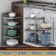 Maximize Cabinet Space – Adjustable Pots & Pans Organizer Rack
