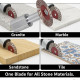 Professional Diamond Saw Blade Set for Granite, Marble, Tile & Concrete – Precision Stone Cutting Discs (2pcs)