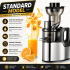 Make Fresh, Healthy Juice at Home – Cold Press Slow Juicer with Large Feed Chute