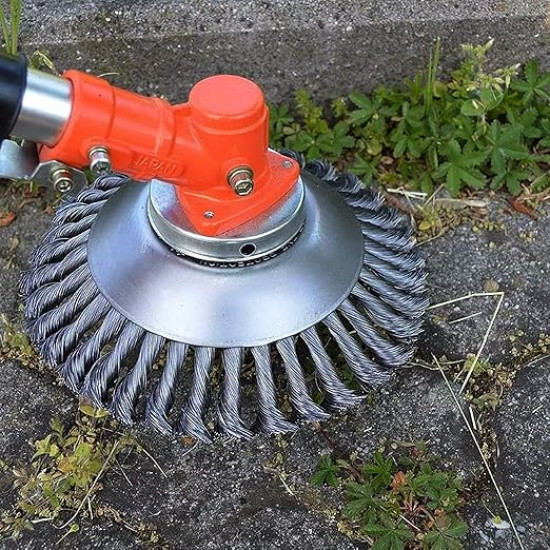 Clear Weeds & Moss Fast – Heavy-Duty Steel Wire Weed Trimmer Head