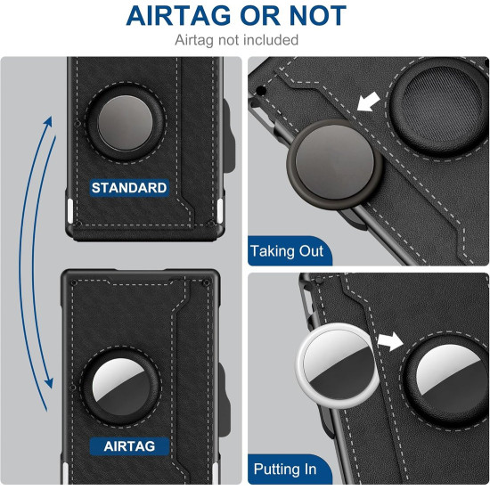 Slim, Secure & Built for Everyday Carry – Minimalist RfID Pop-Up Wallet for Men
