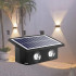 Light Up Your Outdoors in Style – Solar Wall Lights Multi-Color LED