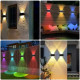 Light Up Your Outdoors in Style – Solar Wall Lights Multi-Color LED