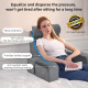 Reading Pillow with Arms – Back Support Cushion with Storage Pocket for Bed, TV & Gaming