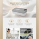 Rechargeable Heated Lunch Box - 304 Stainless Steel Electric Food Warmer with Digital Display I Perfect for Work, School, Car & Travel