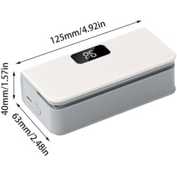 USB-C Rechargeable Mini Bag Sealer with Cutter – 2-in-1 Portable Heat Sealer for Food Storage Bags with Magnetic Base & 6 Heat Levels