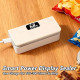 USB-C Rechargeable Mini Bag Sealer with Cutter – 2-in-1 Portable Heat Sealer for Food Storage Bags with Magnetic Base & 6 Heat Levels