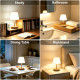 Rechargeable Waterproof Table Lamp – Cordless LED Touch Lamp with 3-Color Dimming & 4000mAh Battery