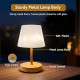 Rechargeable Waterproof Table Lamp – Cordless LED Touch Lamp with 3-Color Dimming & 4000mAh Battery