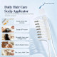 Refillable Hair Oil Applicator Comb with Scalp Massager – Leak-Resistant Liquid Dispenser for Hair & Scalp Care 